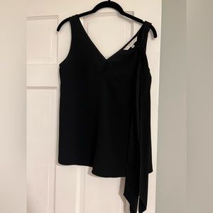 Black Trina Turk Sleeveless Blouse